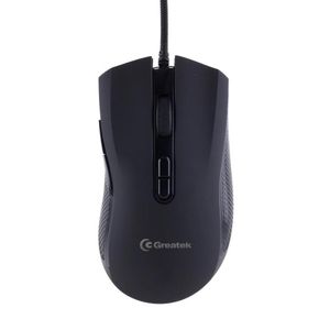 Mouse Greatk Gamer Ares, Com LED RGB, 7 Botões, 6400DPI